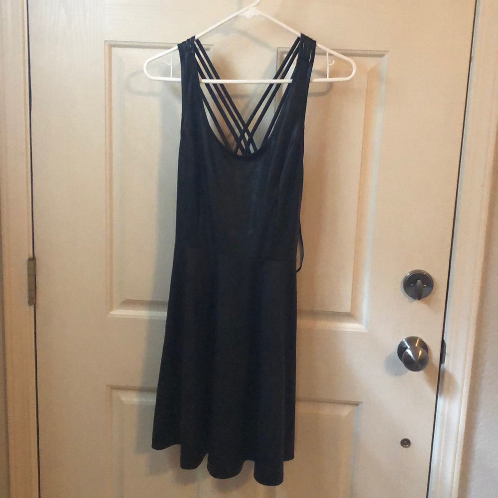 Forever 21 leather dress